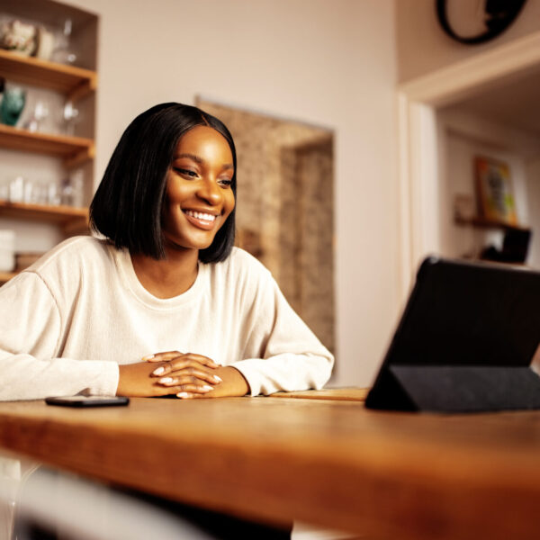 Woman On Video Call